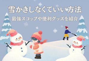 雪かきしなくていい方法